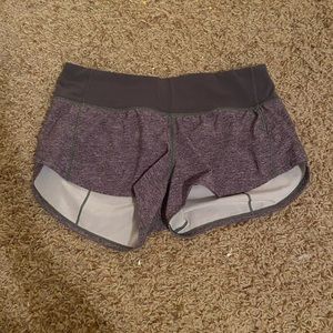 Grey Lululemon Shorts